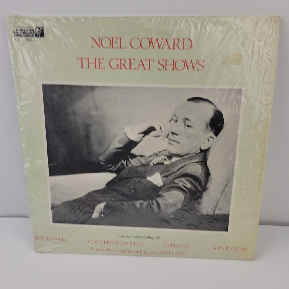 Noel Coward The Great Shows Vinyl Record Original Cast Recordings MES/7062-3
